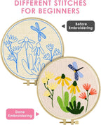 TINDTOP Punch Needle Kits, DIY Punch Embroidery Kits - Image 3