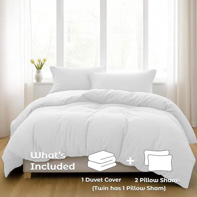 Pure Bedding Duvet Cover Queen Size - Image 2
