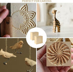 6 Pack Basswood Blocks for Crafting, Home DIY - Image 7