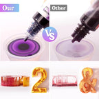 LET'S RESIN 64pcs Concentrated Alcohol Ink Set, 9 Pastel and 9 Metallic Vibrant - Image 7
