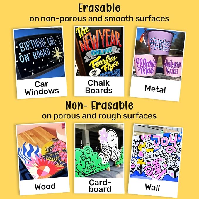 Chalkola Car Window Markers for Glass Washable - Image 8