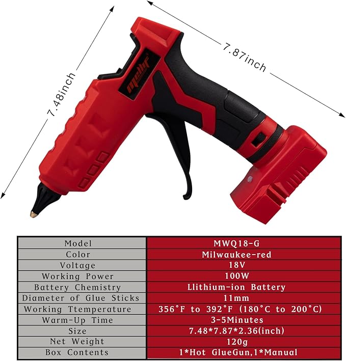 Cordless Hot Glue Gun Compatible - Image 7