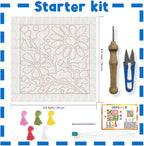 INFUNLY Bohemian Flower Punch Needle Kit - Image 2