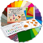Origami Paper | 350 Origami Paper Kit | Set Includes - Image 8