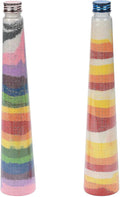 Triangular Cone Sand Art Bottles by FunExpress
