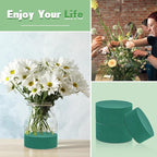 Large Floral Foam Round 6'' SUPKING Flower Foam 4Pcs Florist Foam Blocks Wet - Image 4