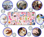Funny Pink Desk Mat, Cute Colorful Desk Matt, - Image 6