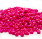 Gxueshan 1000 Pcs Acrylic Rose Red Pony Beads 6x9mm Bulk - Image 4