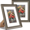 Vittanly 8x10 Picture Frames Set of 2, Ornate Vintage Photo Frame by Vittanly