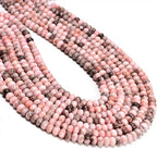 ICAI 4x6mm Natural Rondelle Beads – Loose Gemstone Spacers by CAI+YI+MING