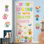 Spring Healthy Bulletin Board Set Spring Into Healthy Habits Classroom - Image 7