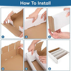 Trading Card Storage Box 3120 Count Collector Cards Box White Sports Card - Image 3