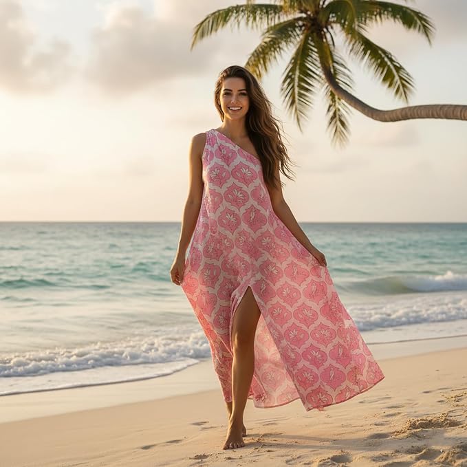 E-Tailor® Hand-Block Printed Pre-Cut Cotton Fabric Ideal - Image 7