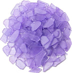 Keedolla Tumbled Sea Glass for Crafts - 10 OZ Flat Frosted Seaglass Pieces for by Keedolla