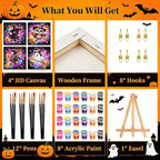 Arttoplus 4 Pack Paint by Numbers Kit - Image 6