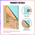 Lesnlok Cyan Acrylic Sheets 24 x 36 x 1/8 inch Thick 3mm Clear Colored - Image 3