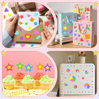 3240Pcs Foam Stickers Foam Shape Stickers Colorful Self Adhesive, 8 Colors - Image 7