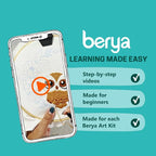 BERYA Owl Embroidery Kit, Embroidery Kit - Image 5