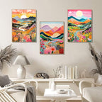 EIBEILI 3-Piece Square Adult Diamond Art Set, Mountains Diamond Painting Kit - Image 4