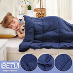 Weighted Blanket Kids 3lbs, Cooling Heavy Throw Blanket - Image 5