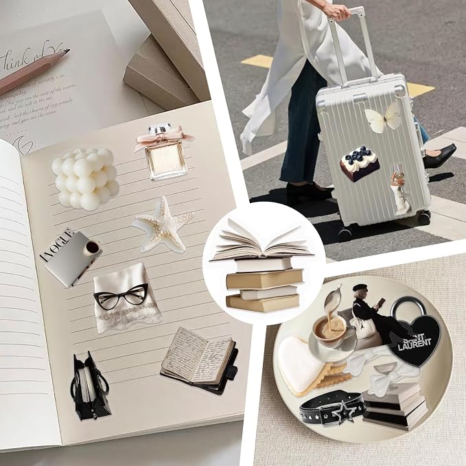 50 Pieces Clean Girl Office Lady Stickers - Image 3