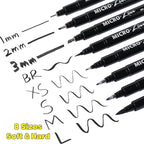 Dyvicl Hand Lettering Pens, Calligraphy Brush Pens Art Markers - Image 2