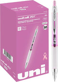 uniball 207 Pink Ribbon Retractable Gel Pens, Medium Point, 36 Pack by uni-ball