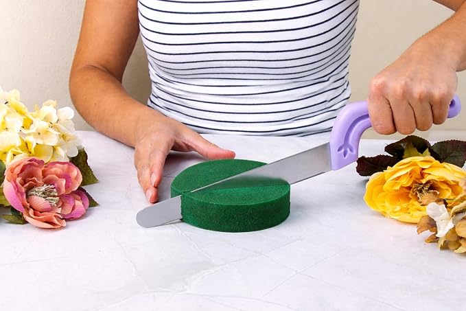 Pack of 6 FLOFARE Round Floral Foam Blocks - Image 4