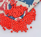 AD Beads 300 Pieces Wood Spacer Loose Wooden Craft Beads Big Hole Beads Assorted - Image 3