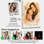 TWING Custom Canvas Print, Personalized Father’s Day Gift - Image 2