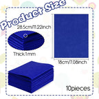 10Pcs Felt Sheets Fabric, for Halloween Christmas, for DIY and Sewing Projects - Image 3