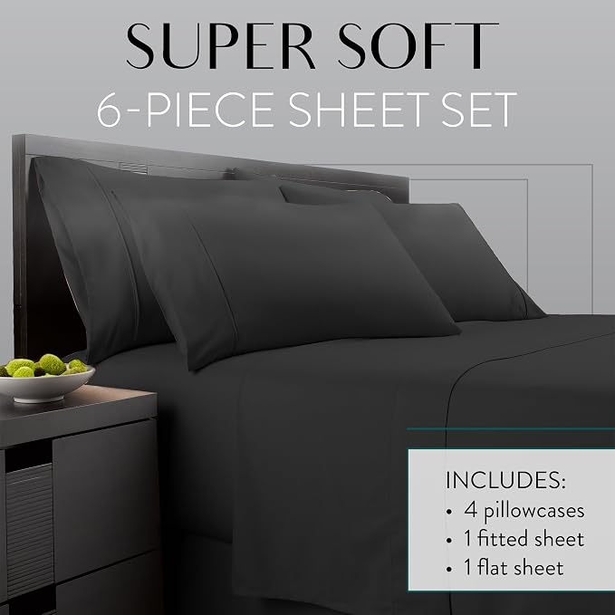 Danjor Linens Bed Sheet Set Full Size - Image 2