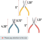 Mr. Pen- Pliers for Jewelry Making, 3 Pack, Chain Nose | Round Nose Pliers Set - Image 2