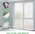 STATINT Frosted Window Privacy Film Sun Blocking Anti UV Window Clings Bathroom - Image 4