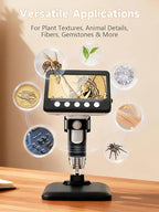 Coin Microscope, 4.3" LCD USB Digital 1000X 1080P Coin Magnifier | 8 Adjustable - Image 4