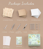 Wakhow Flower Press Kit – 11" x 11" Large Wooden Flower Presser - Image 3