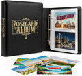 Elegant Postcard Album Book for Collecting, Sleeves Included, Post Card Album by Alvorn