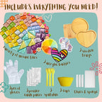 Glittery Garden Mosaic Craft Kit to Decorate Coaster - Image 4