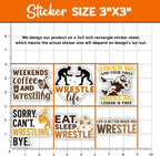 MAIANEY | 10PCS Wrestling Stickers Pack 3 Inch - Image 4