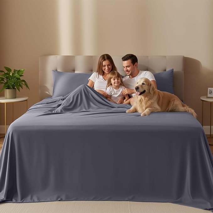 Utopia Bedding California King Size Sheet Set – 4 Piece Bed Sheets, Soft and - Image 2