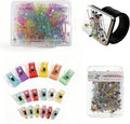 XWCSEWING Sewing Quilting Seam Kits and supplies-100 Pcs Plastic Sewing Clips by Unknown
