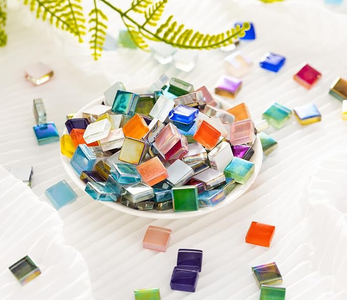 Lanyani Iridescent Crystal Mosaic Glass Bulk - Image 6