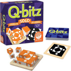 MindWare Q-bitz Solo Visual Puzzle Game, Fast Pattern Matching Logic Game by MindWare