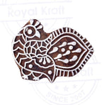 Royal Kraft Wooden Stamps DIY Fabric, Henna Printing Blocks THDtag058 - Image 3