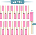 Bates- Foam Paint Brushes with Wood Handle, 1 Inch, 26 Pack, Sponge Brushes - Image 2