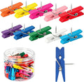 Push Pin with Wooden Clips by Unknown