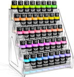 Vowcarol Clear Acrylic Paint Organizer Tall Version by Vowcarol