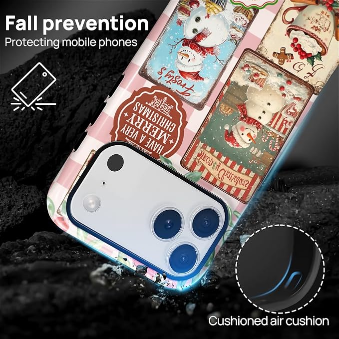 Case for iPhone 17 Pro, Scratch Resistant Hybrid Double Layer Hard - Image 3