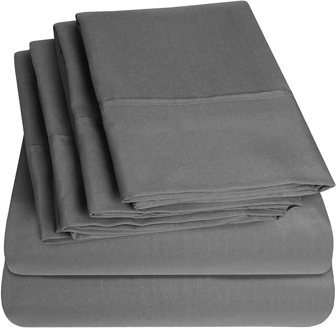 King Size Bed Sheets by SweetHomeCollection