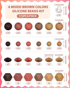 FIVEIZERO 172PCS Silicone Beads - Image 2